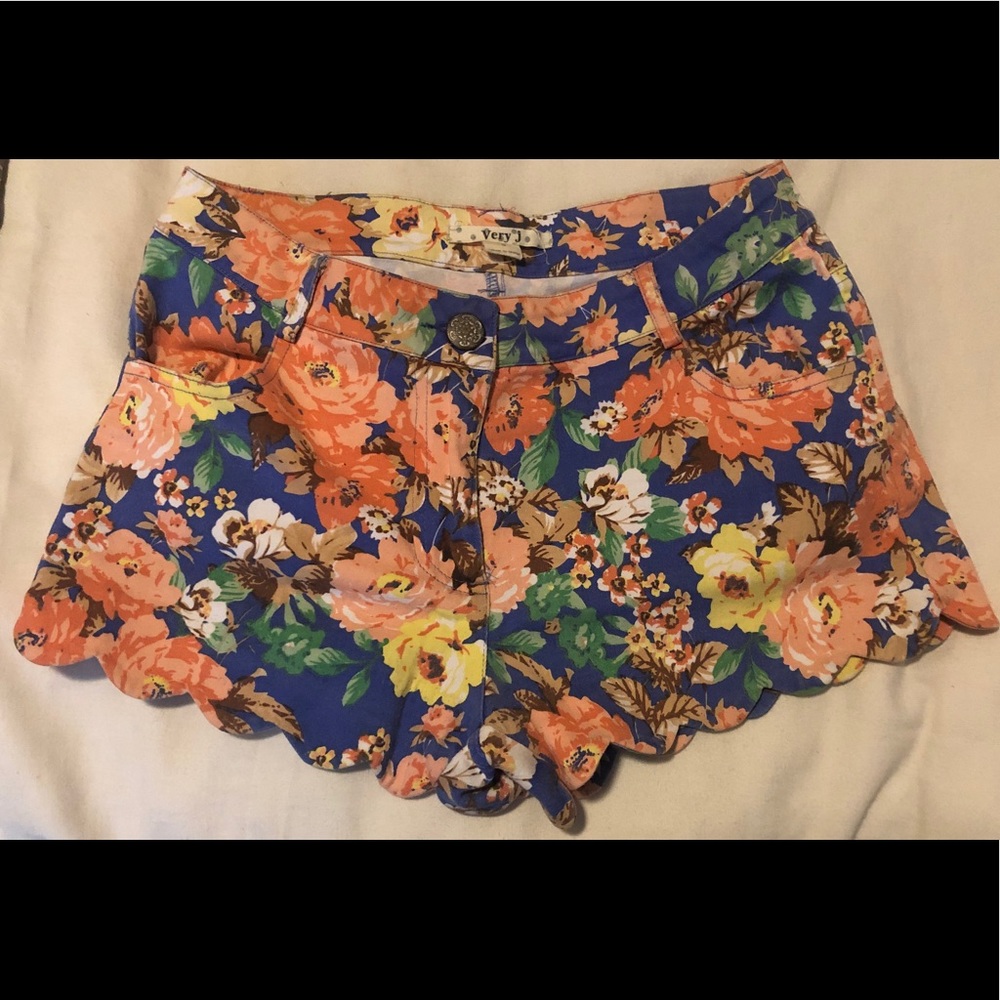 Floral shorts